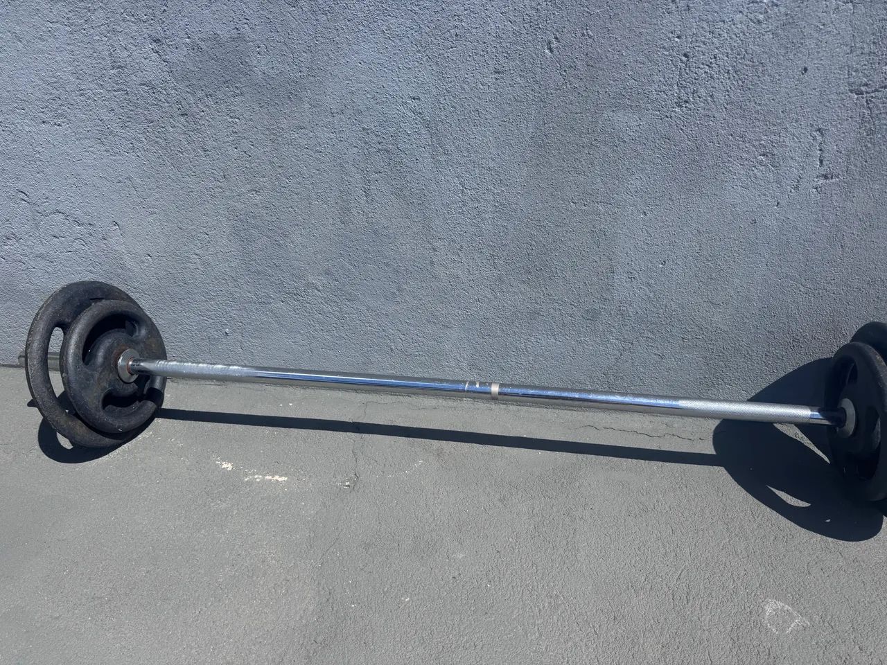Barra para musculação 