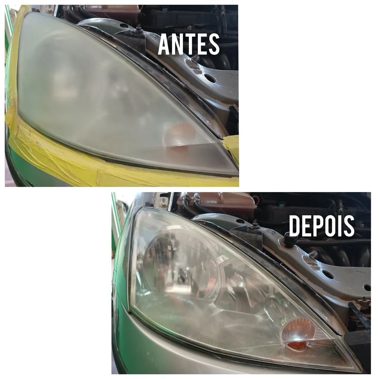Serviço de polimento de farol com vapor de polímero  - Foto 2