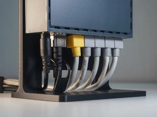 Suporte De Mesa Para Mikrotik Série Hex - Foto 4