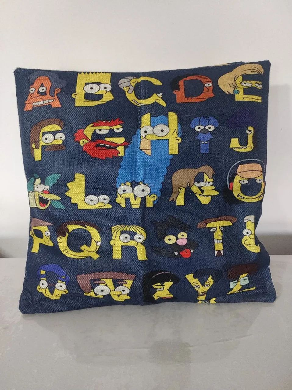 Capas de almofadas Simpsons - Letras - Foto 2