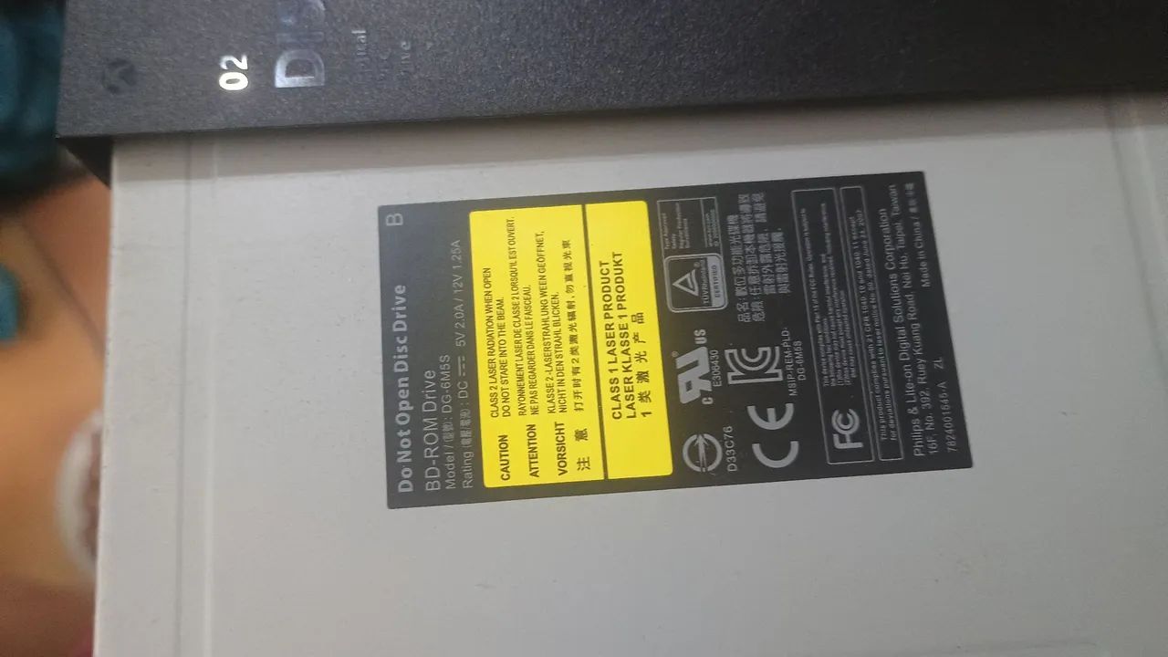 DRIVE BLU-RAY COMPLETO XBOX ONE S PERFEITO COMPLETO. FUNCIONANDO.. - Foto 3