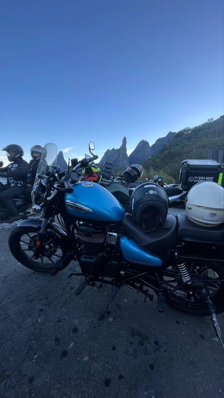 Moto bem cuidada com acessórios  - Foto 5