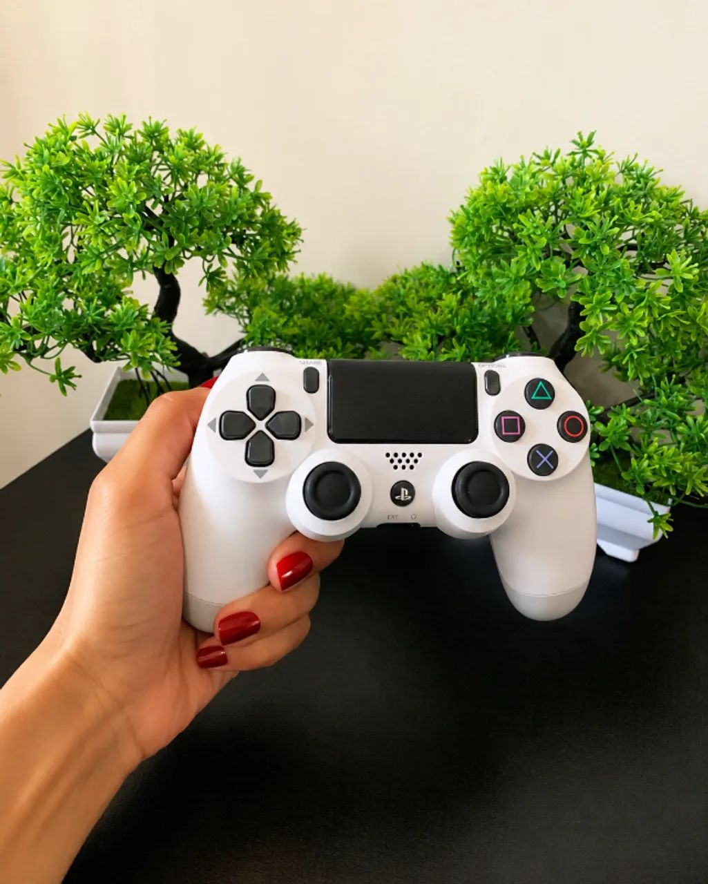 Controle PS4 Sony Branco