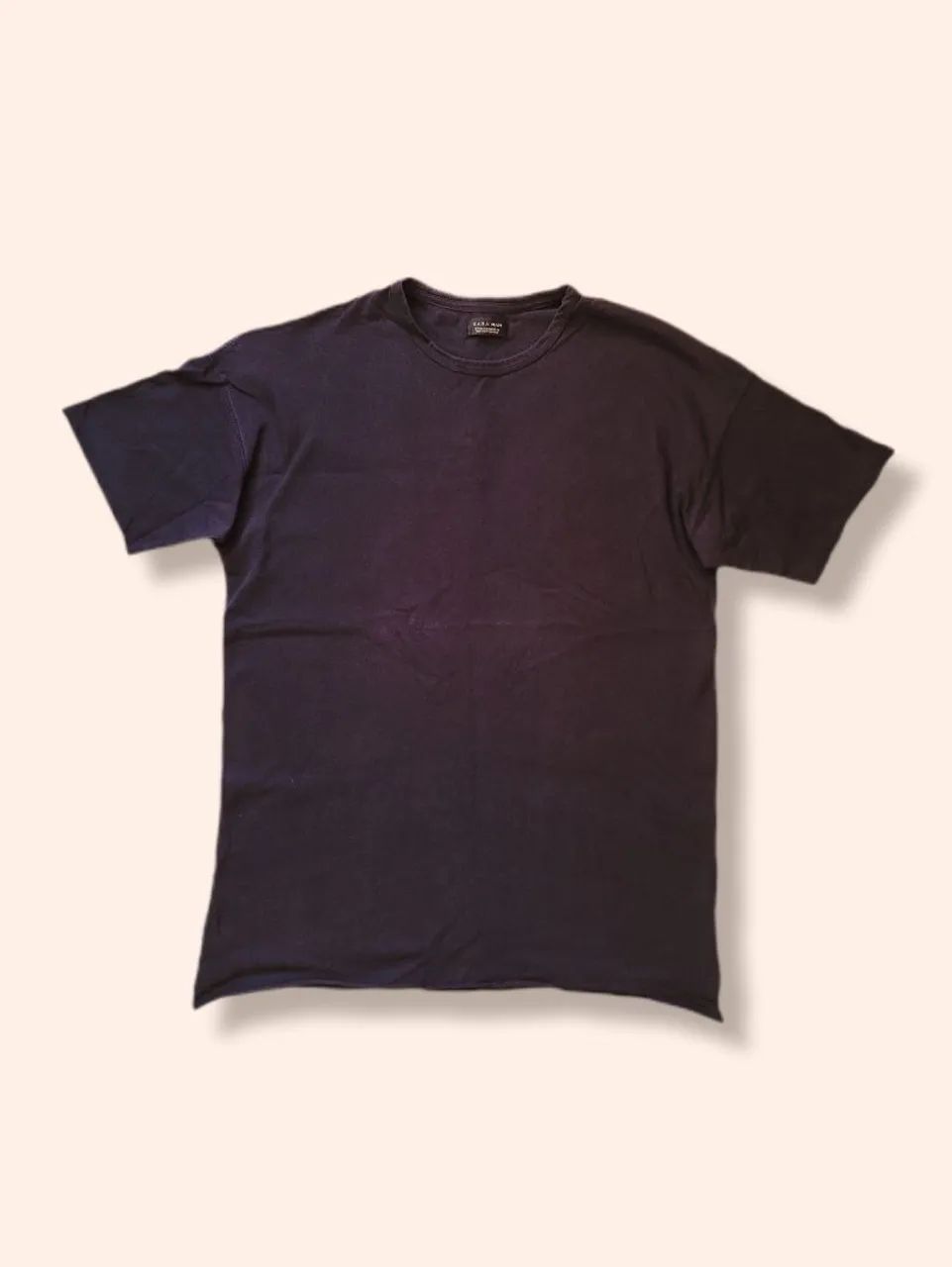 Camiseta Preta Zara Man M