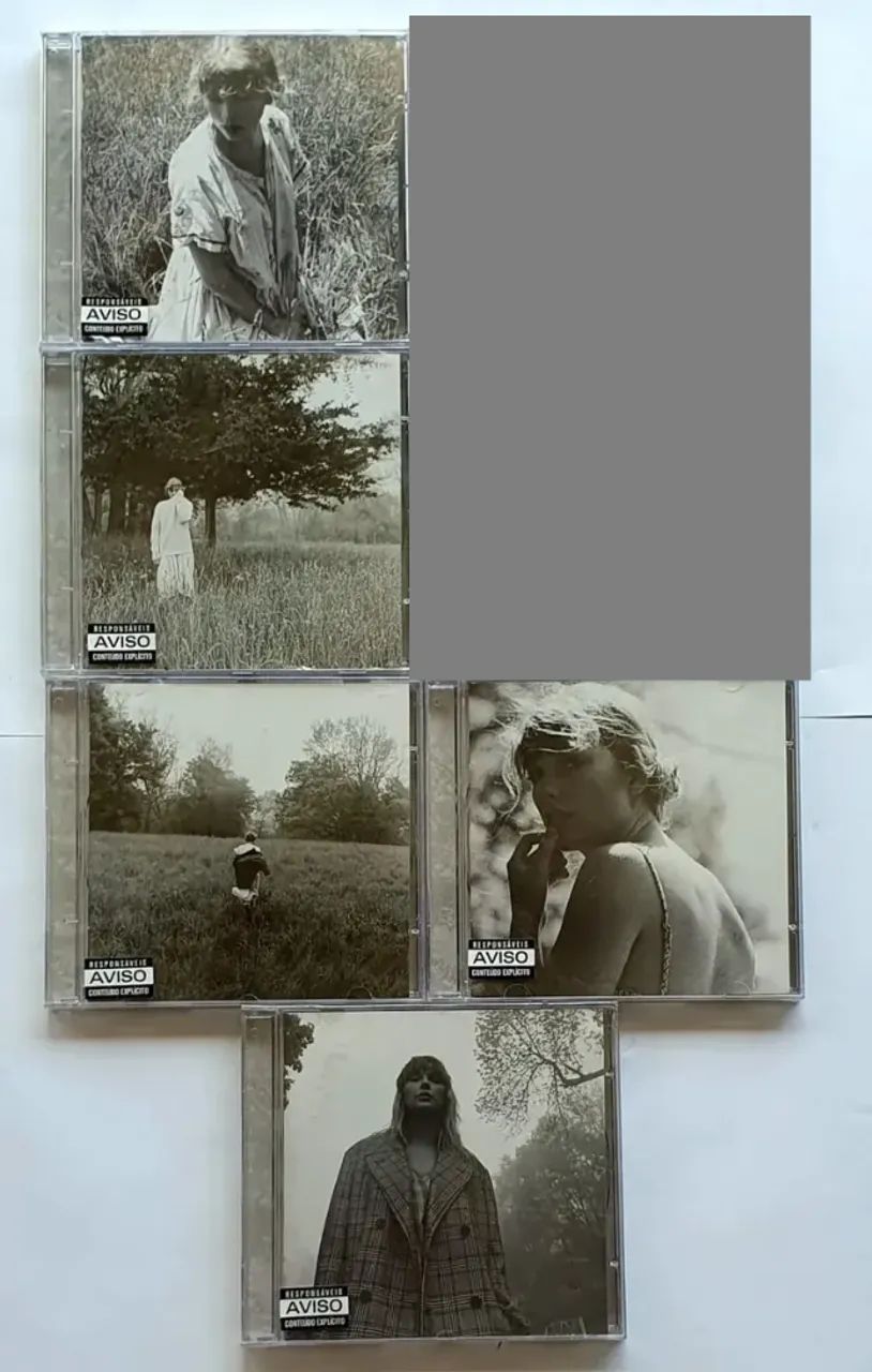 Combo 5 cds folklore taylor swift