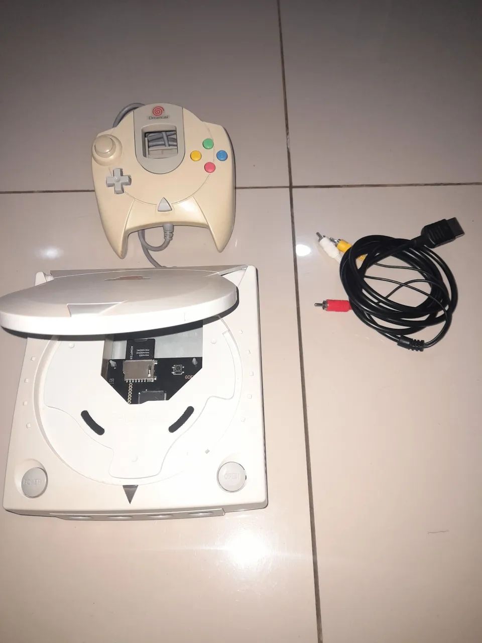 Sega dreamcast  com gdmu funcionando perfeitamente  - Foto 2