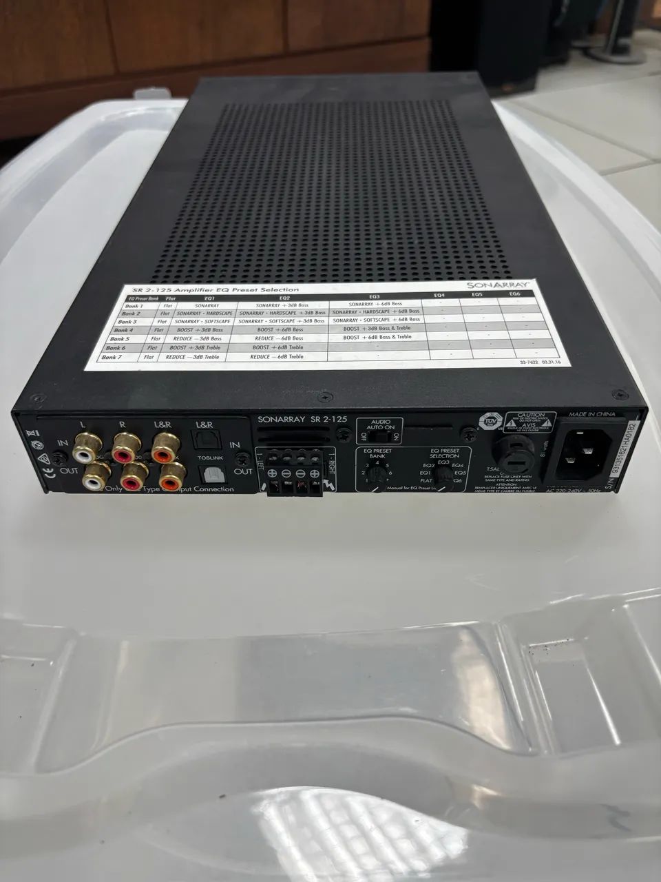 Amplificador Sonance SR 2 125  - Foto 3