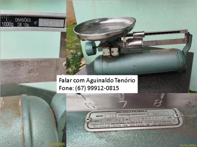 Vendo balança Filizola (das antigas)