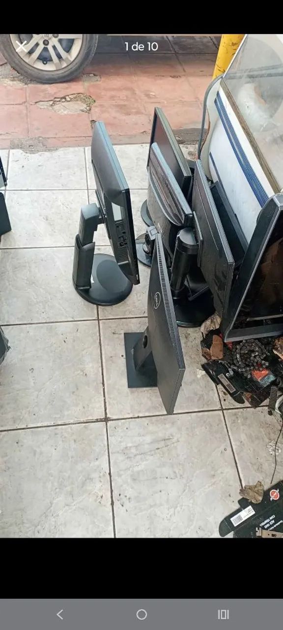 Lote 30 monitores diversos 