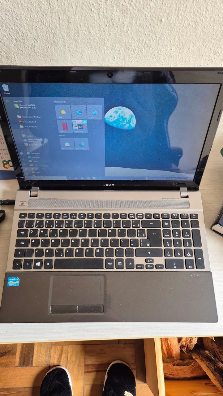 Notebook Acer i7 + 16GB RAM + SSD  - Foto 2