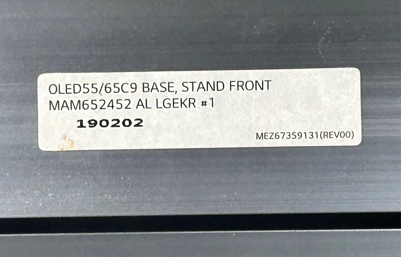 Suporte base TV LG OLED 55/65 C9 - Foto 4