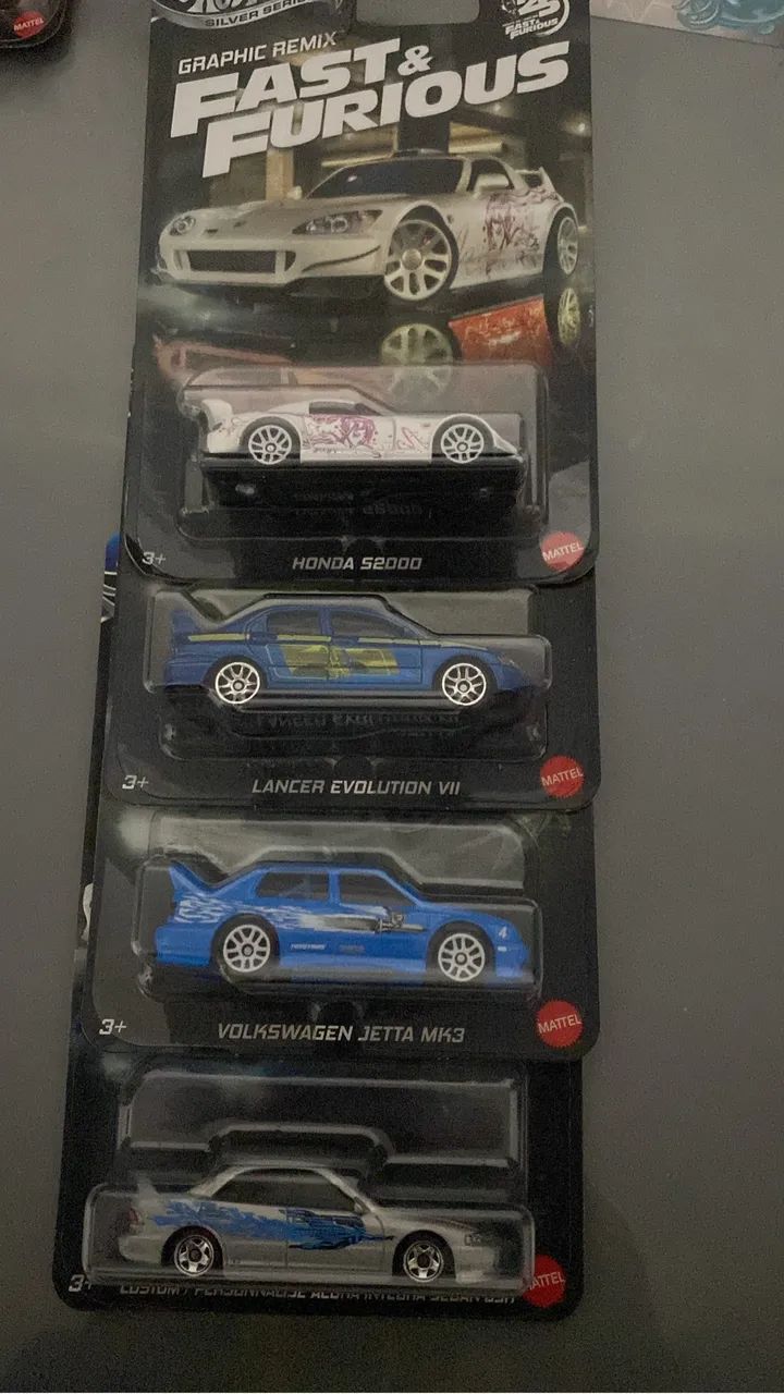 Fast & Furious ミニカーセット Set Fast & Furious Graphic Remix disponível - Hobbies e coleções
