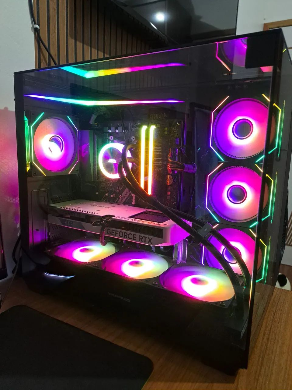 Gabinete gamer darkflash TH285