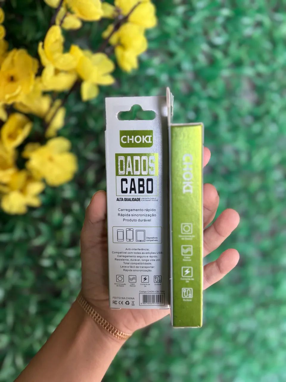Cabo USB - V8 3A CHOKI - Foto 2