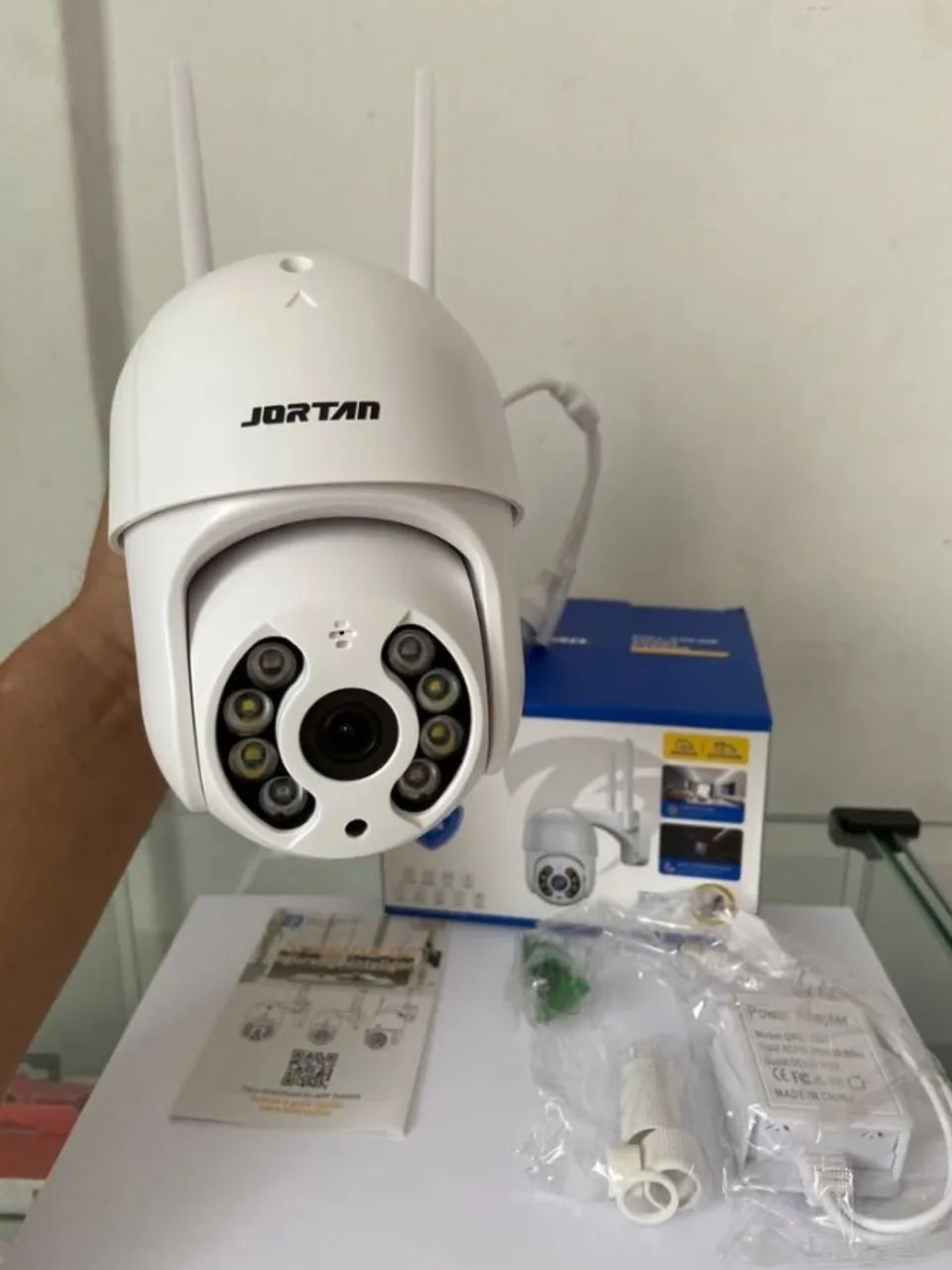 Câmera de Segurança Wifi Giratória Externa Full Hd 1080p - IP66 - Foto 2