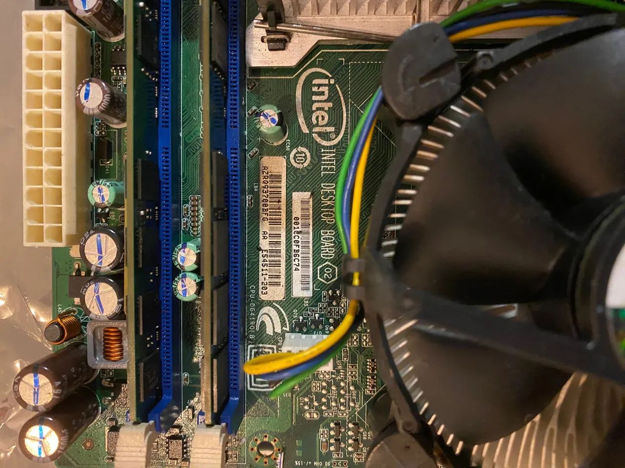Placa mãe intel 4GB DDR2 Core 2DUO E7500 - Foto 5