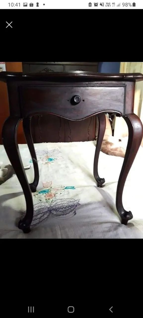 Mesa de cabeceira Luiz XV - Foto 2