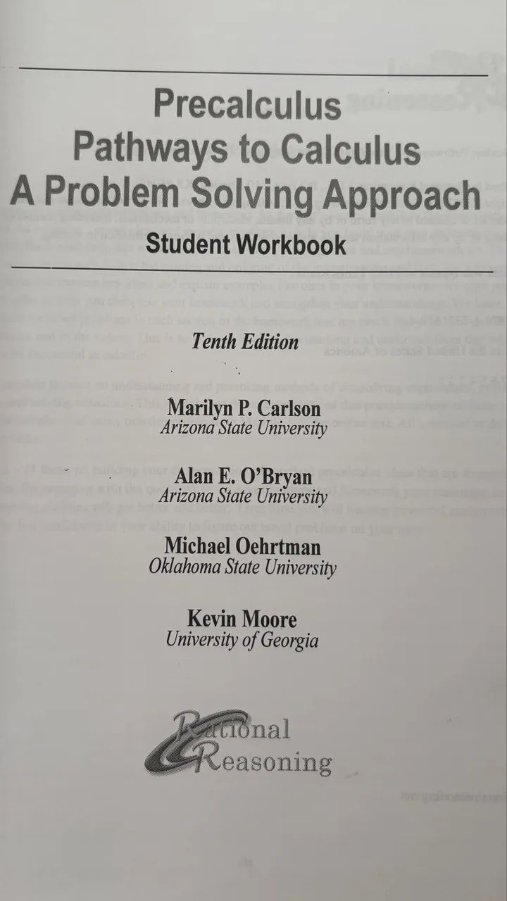 Livro - Precalculus Pathways to Calculus A Problem Solving Approach - Student Book - Foto 4