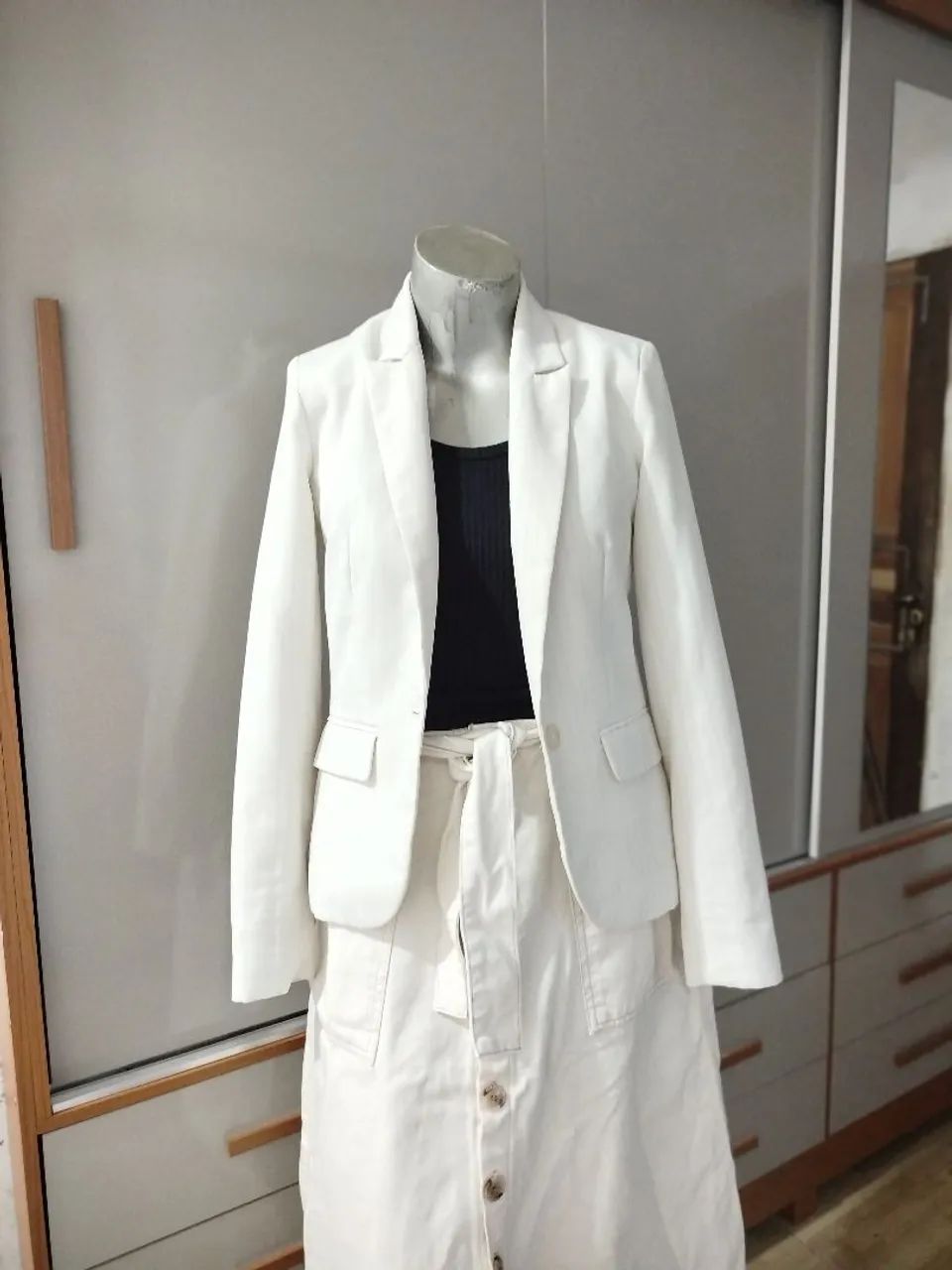Blazer Off-white Feminino - Tam. 38