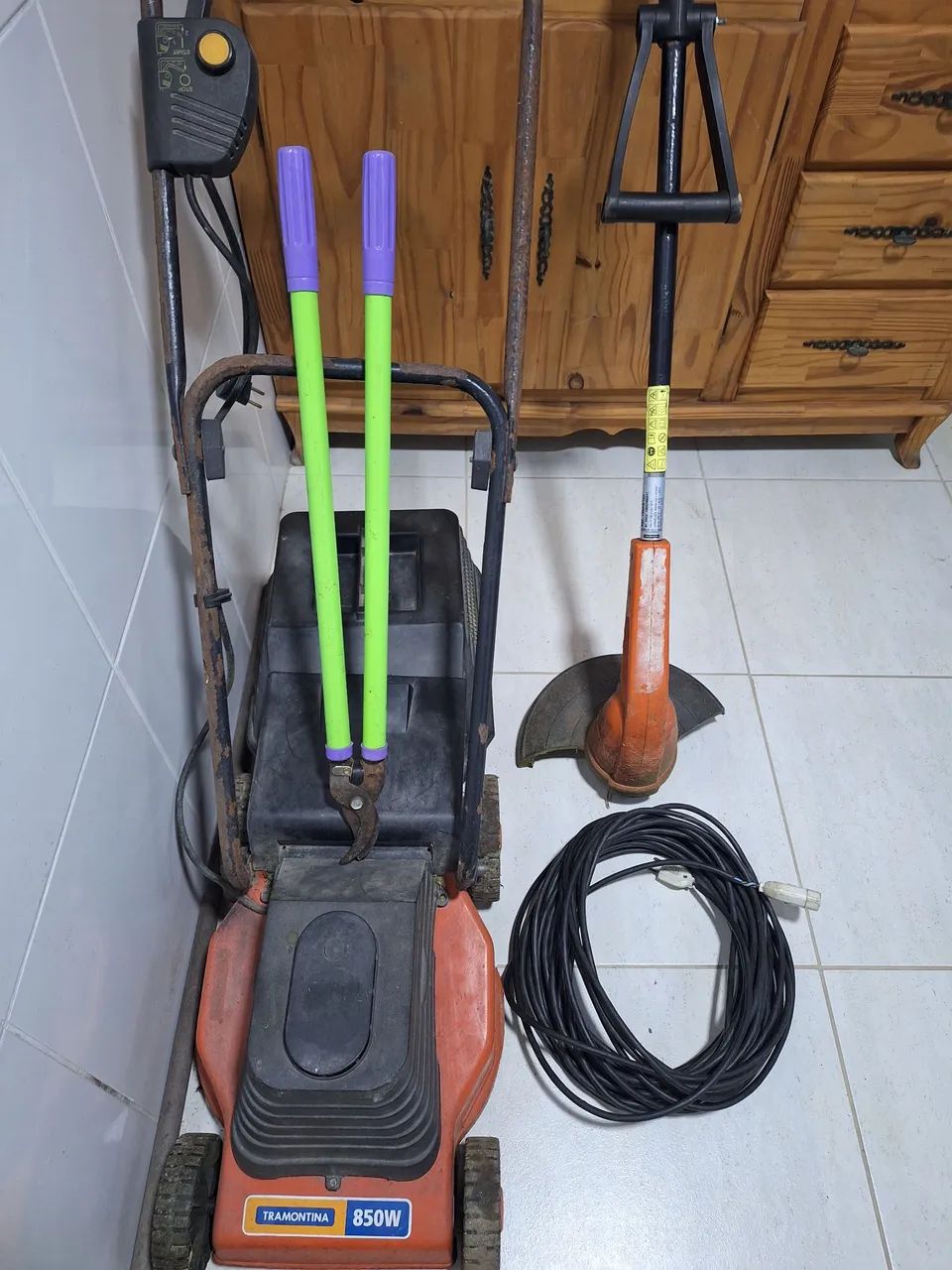 Cortador de grama completo