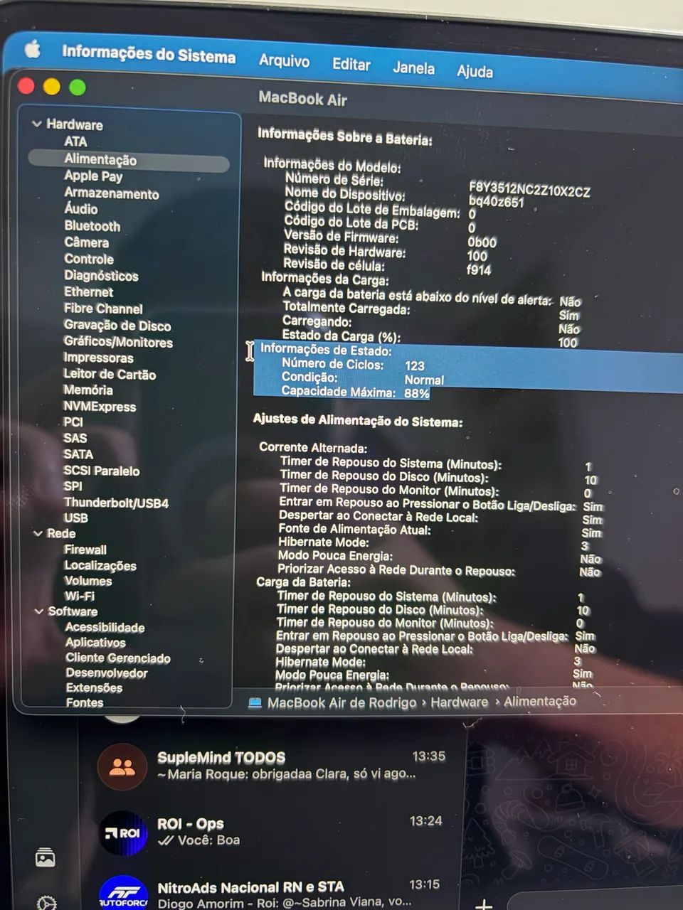 MacBook M2 | 256GB | 8GB RAM | Cinza - Foto 3
