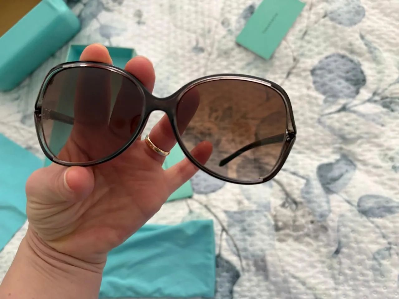 Óculos Tiffany & Co sem nenhum detalhe 