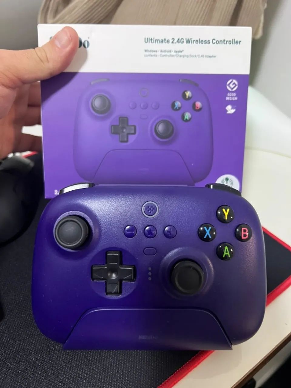 Controlador 8BitDo Ultimate Preto Roxo