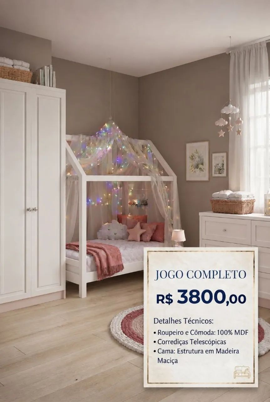 Jogo de quarto infantil  - Foto 2