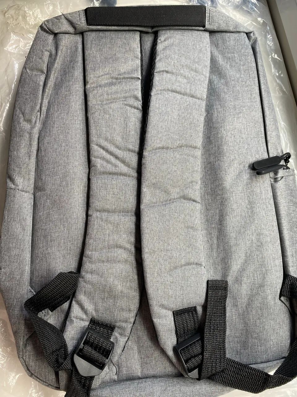 Mochila cinza executiva slim  - Foto 2