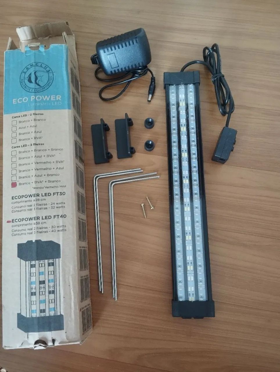 VENDO COOLER PARA AQUARIO JECOD ACF 300 E LUMINARIA ECO POWER AFT40 - Foto 5