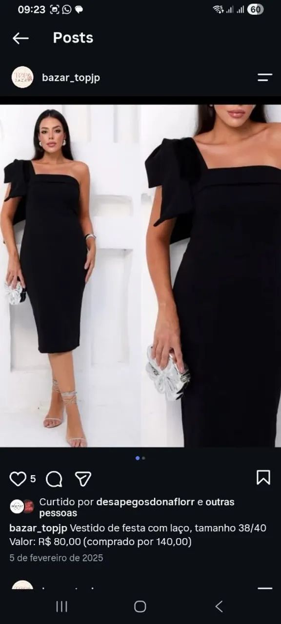 Vestido midi belíssimo - Foto 2