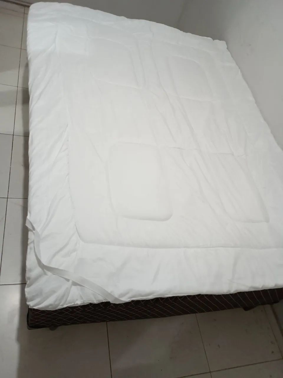 Pilow top cama casal 