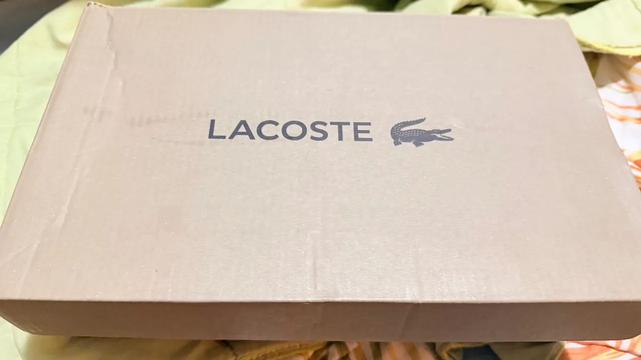 Sapato original Lacoste na Caixa - Foto 3