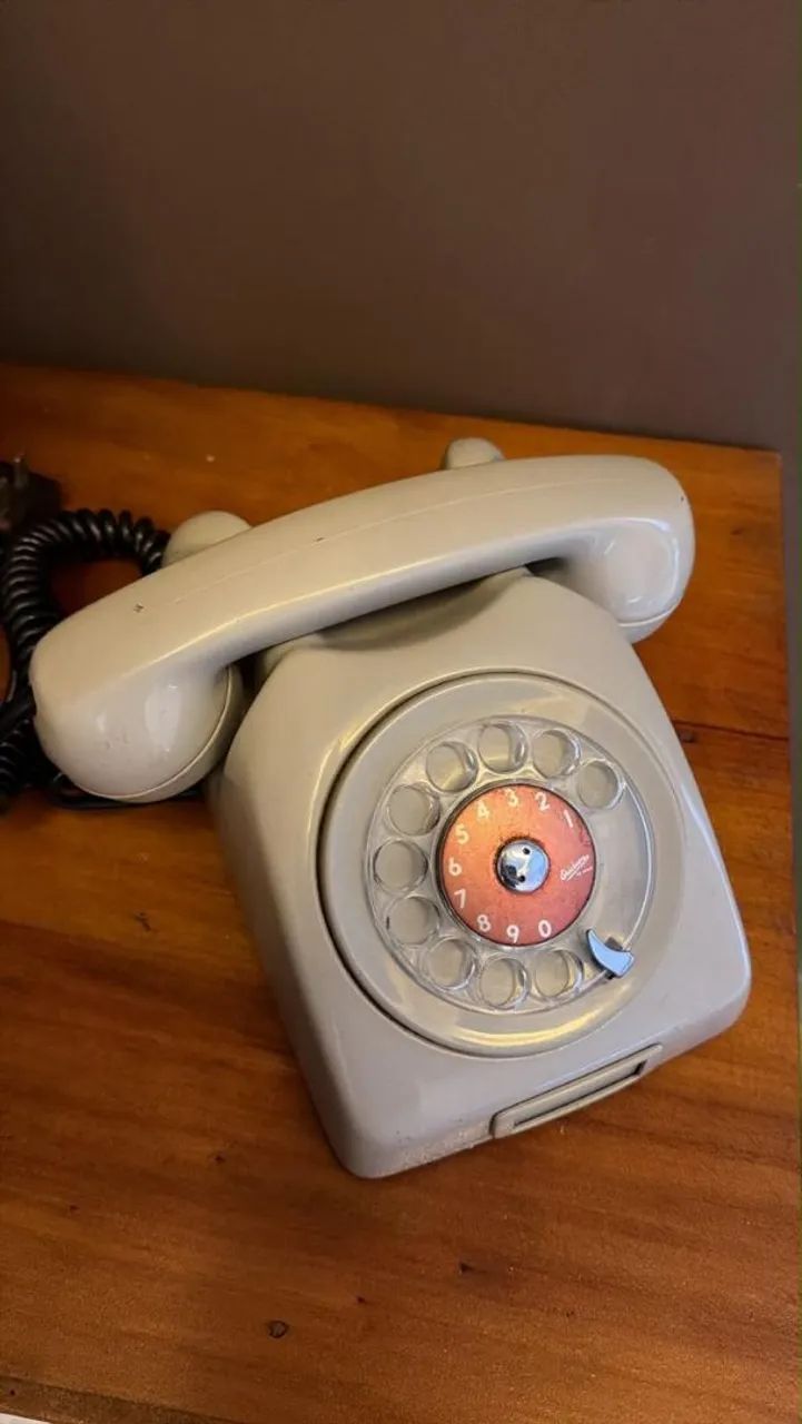 Telefone Antigo Retrô Ericsson Cinza - Foto 2