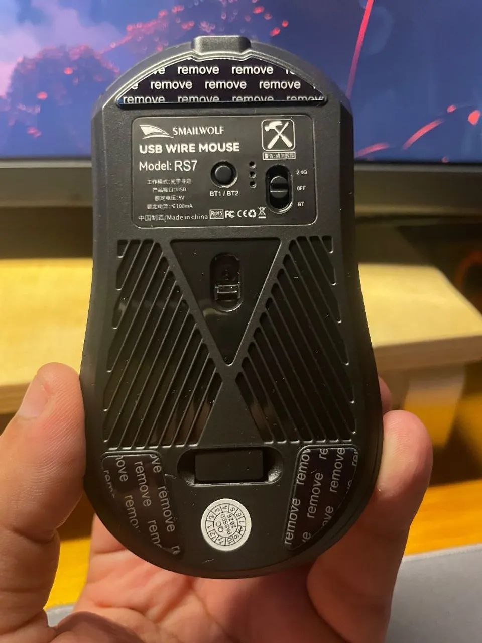 Mouse Gamer Smailwolf RS7 - Foto 3