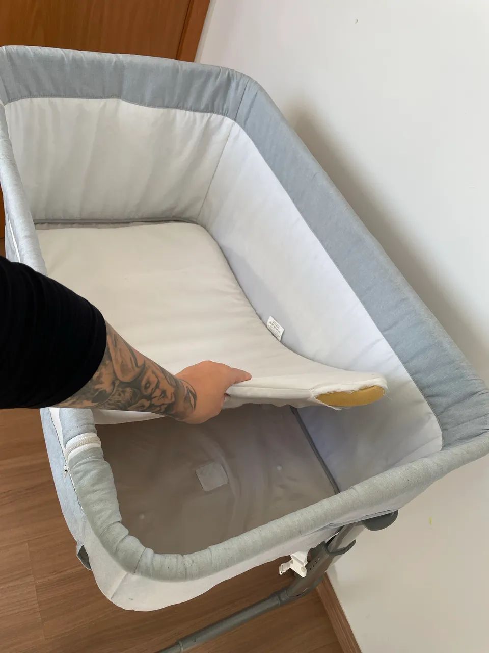 Berço acoplado na cama  - Foto 5