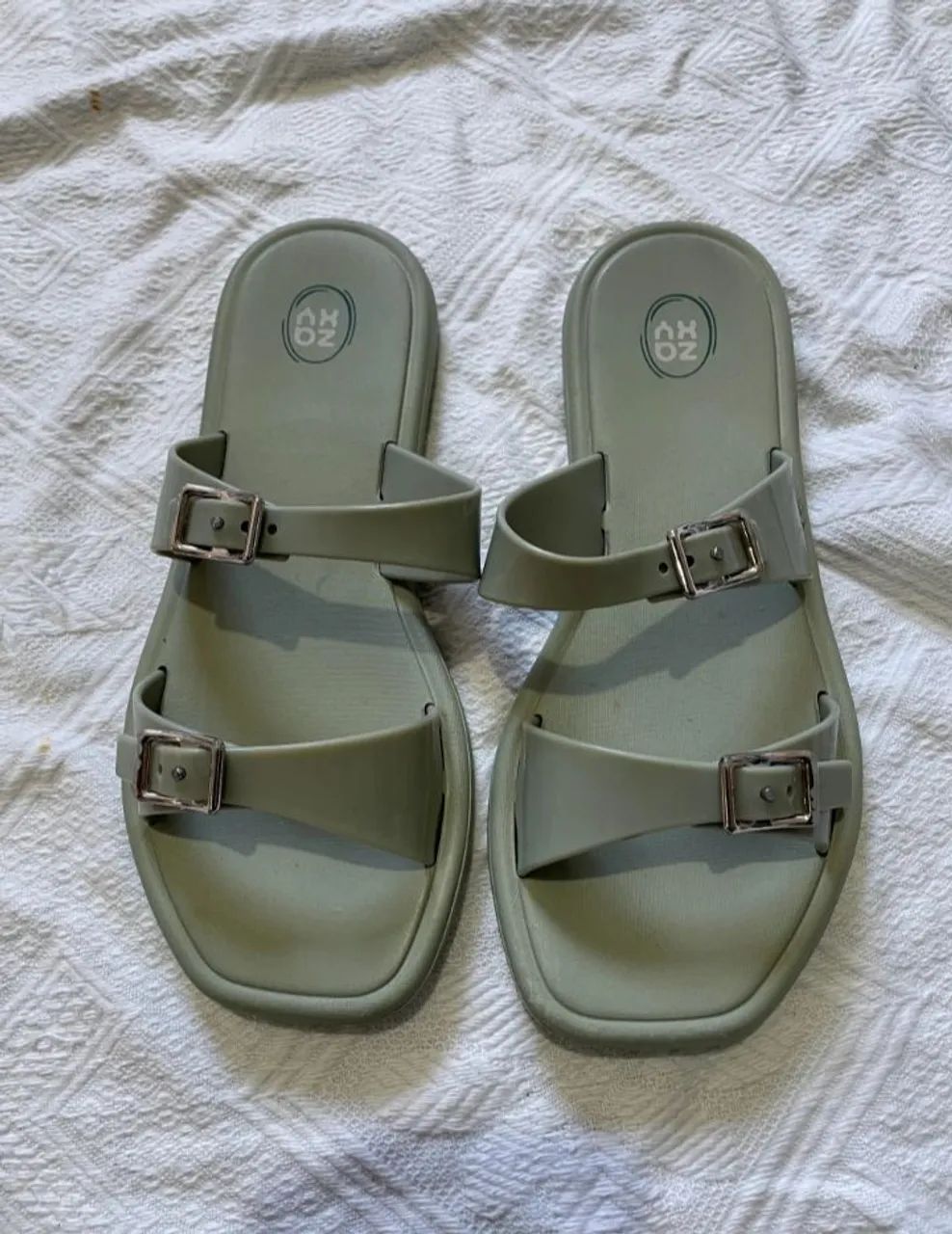 Sandália slide Zaxy 