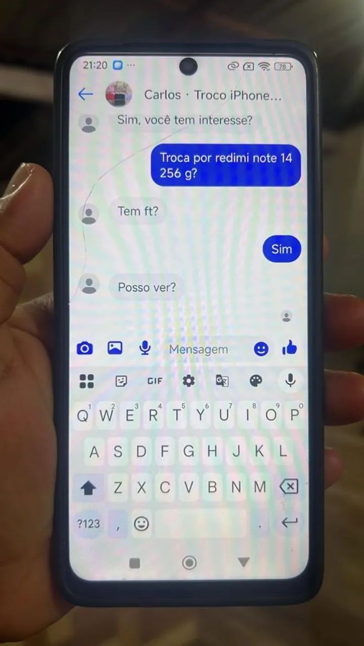 VENDE-SSE OU TROCA POR IPHONE DOEU INTERESSE! - Foto 2