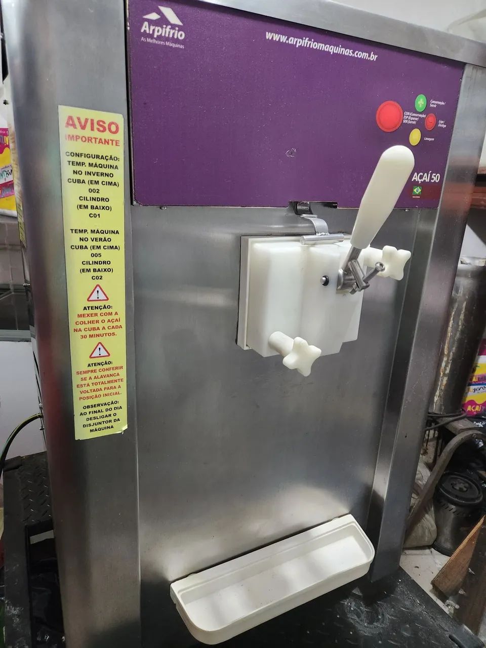 Máquina de Sorvete/Açaí Expresso  - Foto 3
