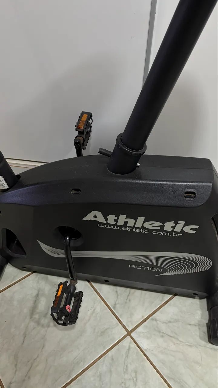 Bicicleta Ergométrica Athletic Action Vertical - Pouco Uso! - Foto 4