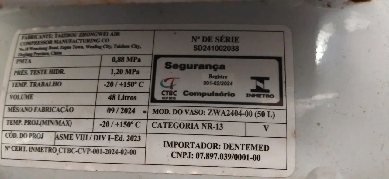 Compressor odontológico urgente  - Foto 3