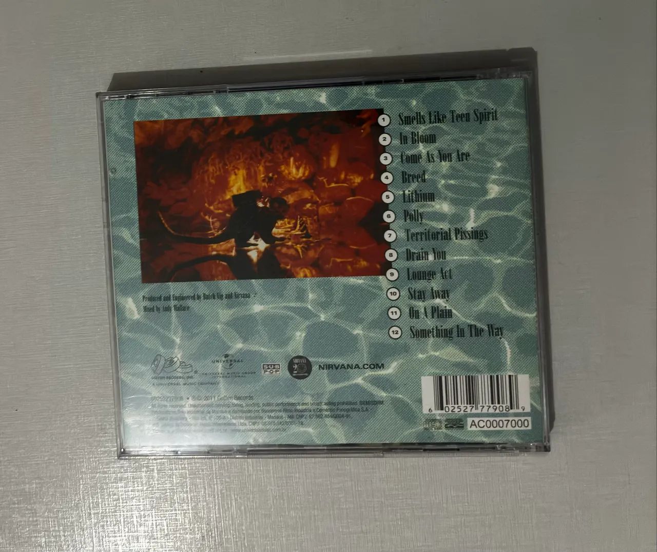 Cd Nirvana Nevermind original - Foto 3