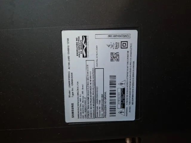 Smart tv Samsung 49 polegadas *para retirar peças!! - Foto 3
