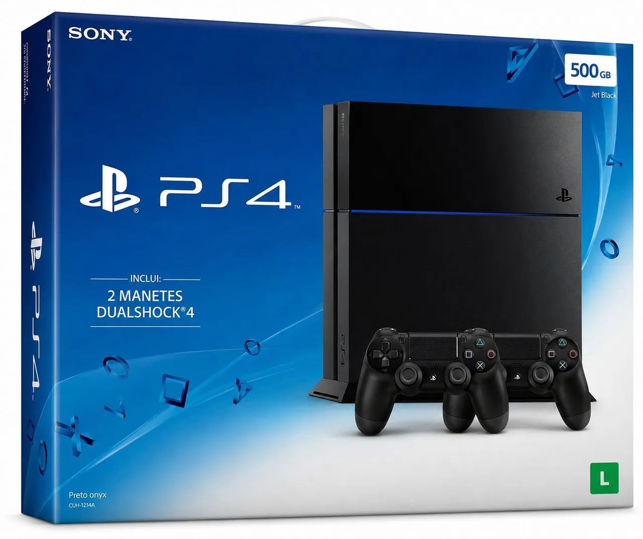 PS4 + 200 jogos tops 