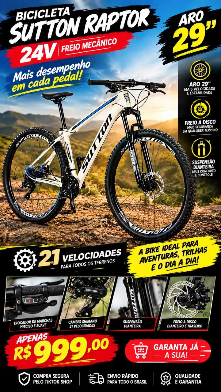 Bicicleta Aro 29