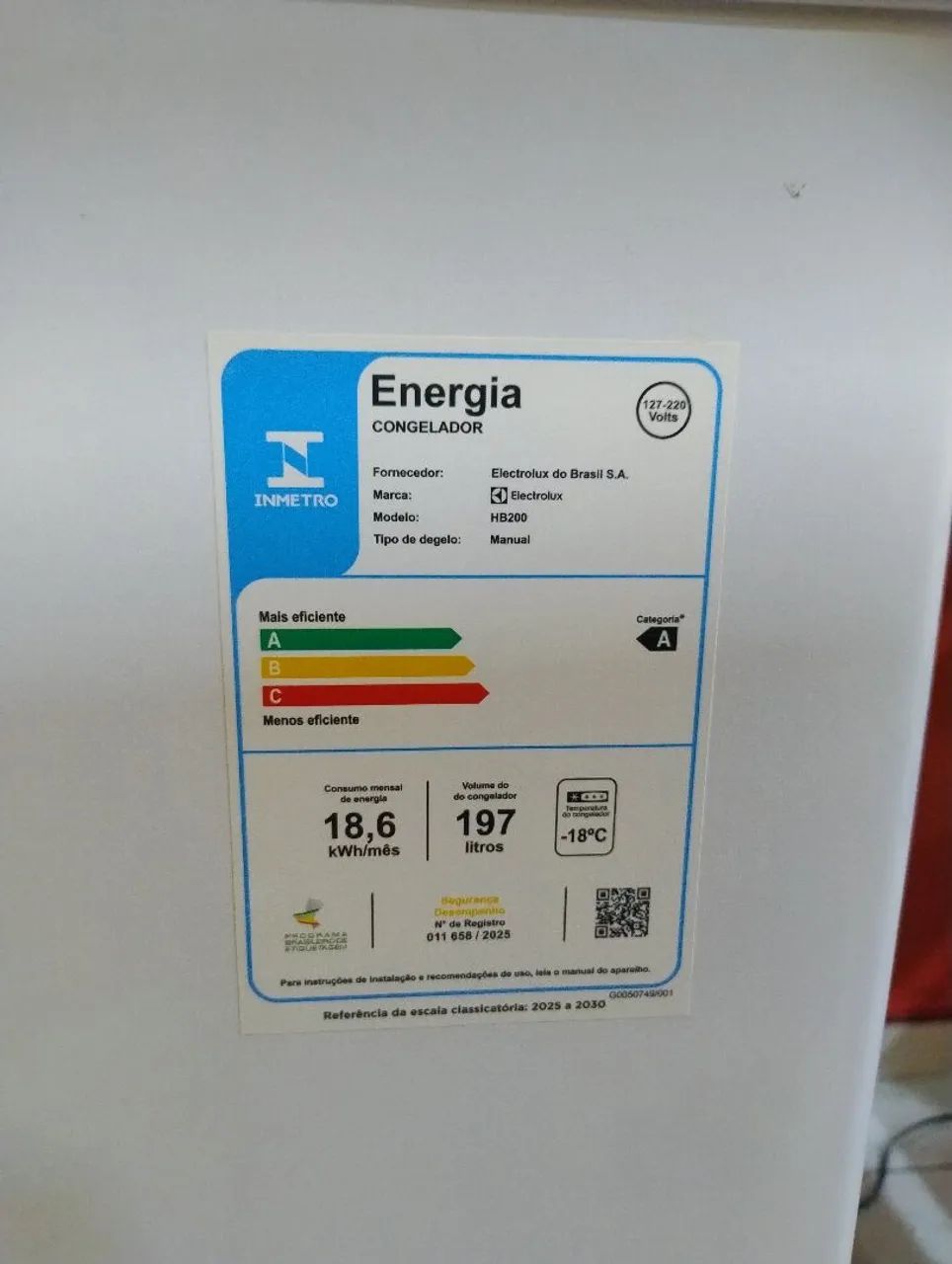 Freezer Eletrolux  - Foto 3