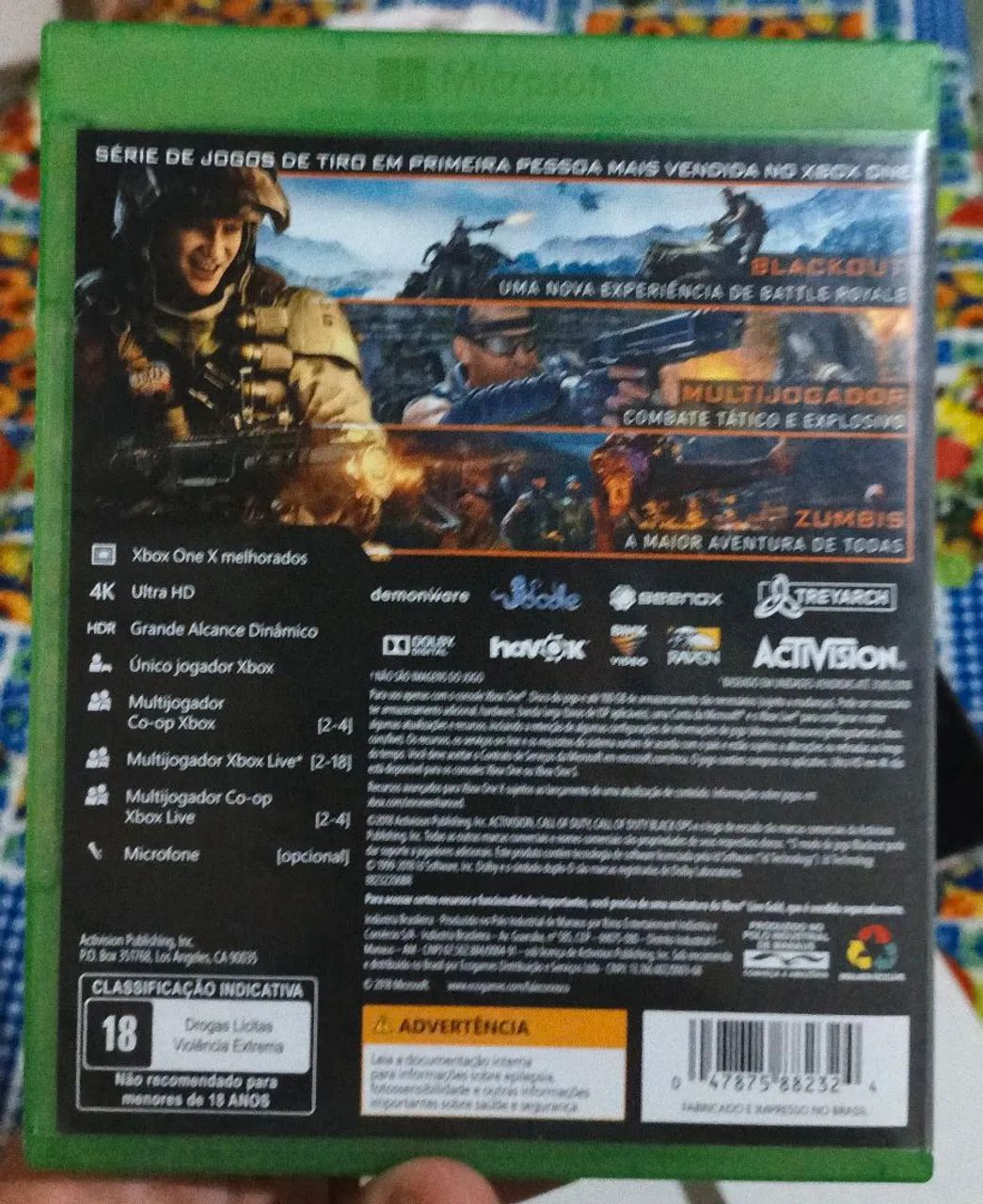 Jogo cod black ops 4 - Foto 3