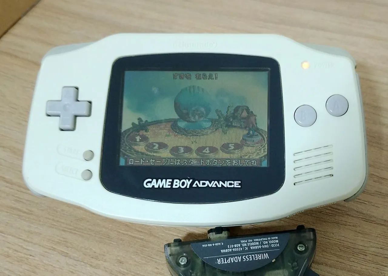 Game Boy Advance Branco Ártico - Nacional Gradiente Completo GBA CIB