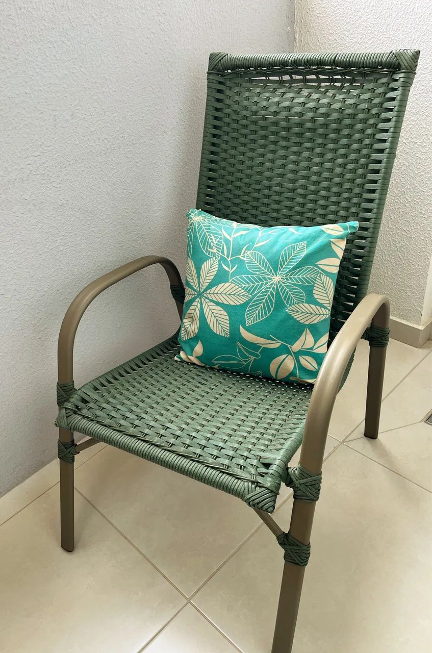 Cadeira de alumínio varanda - Foto 2
