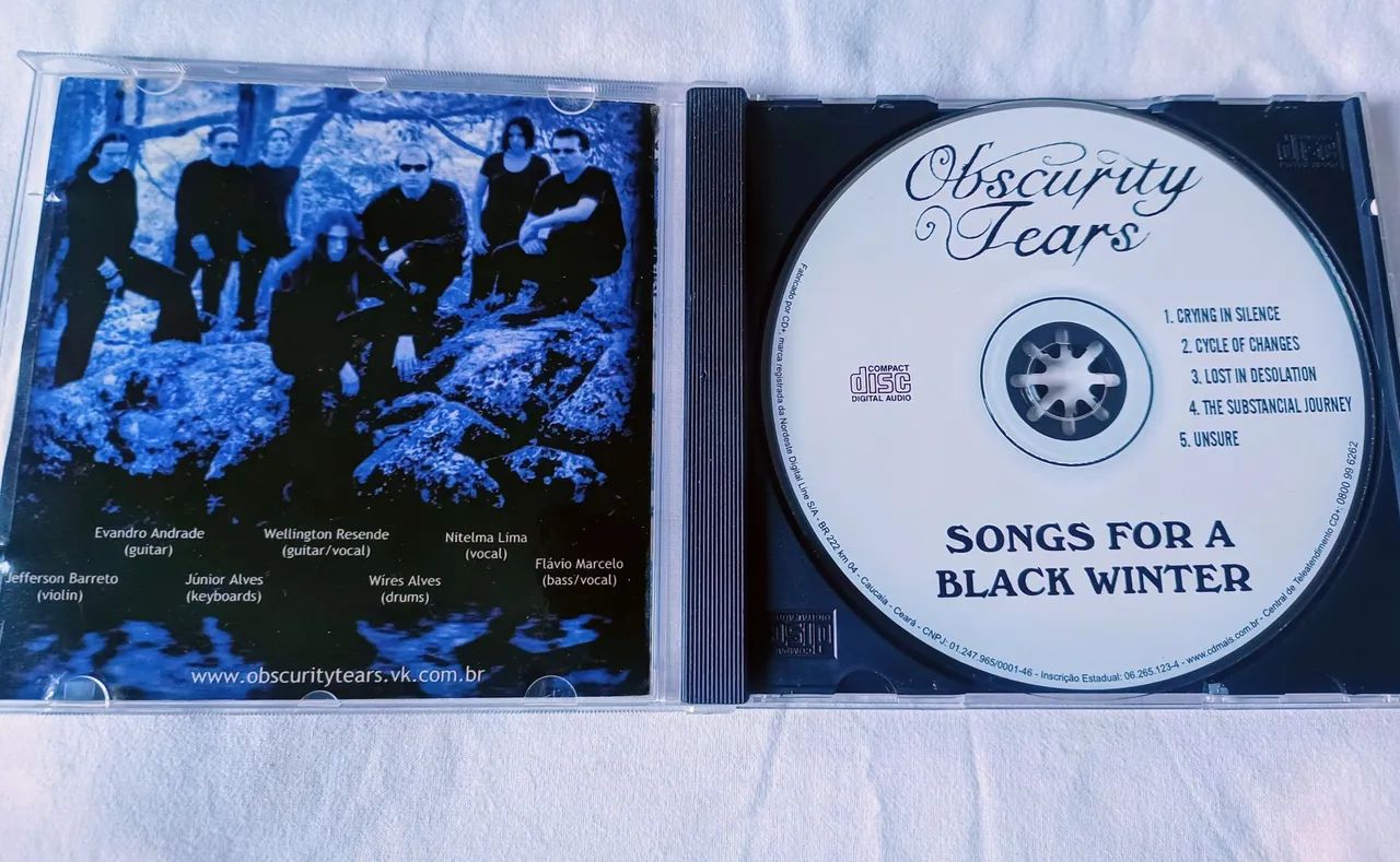 CD Obscurity Tears - Songs for a Black Winter - Foto 2
